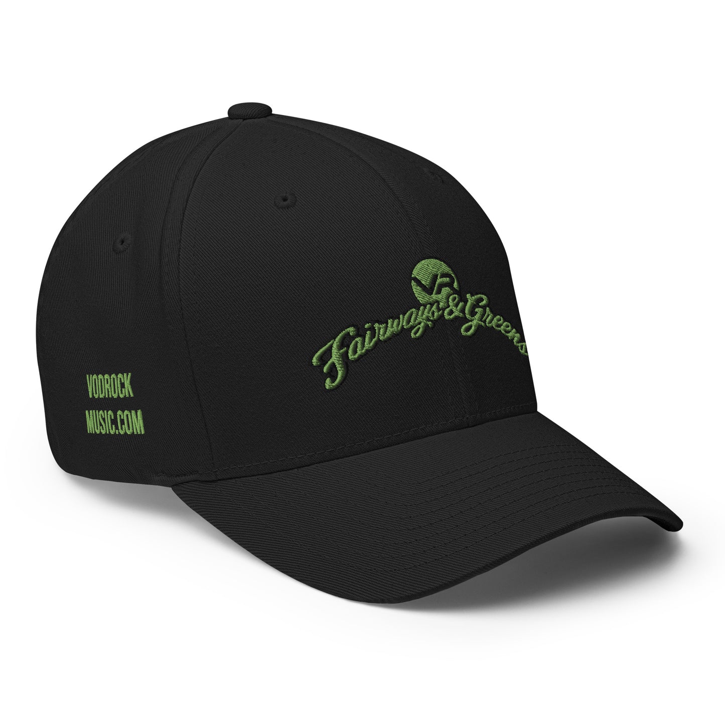 Vodrock Structured Twill Cap Flexfit - Fairways & Greens