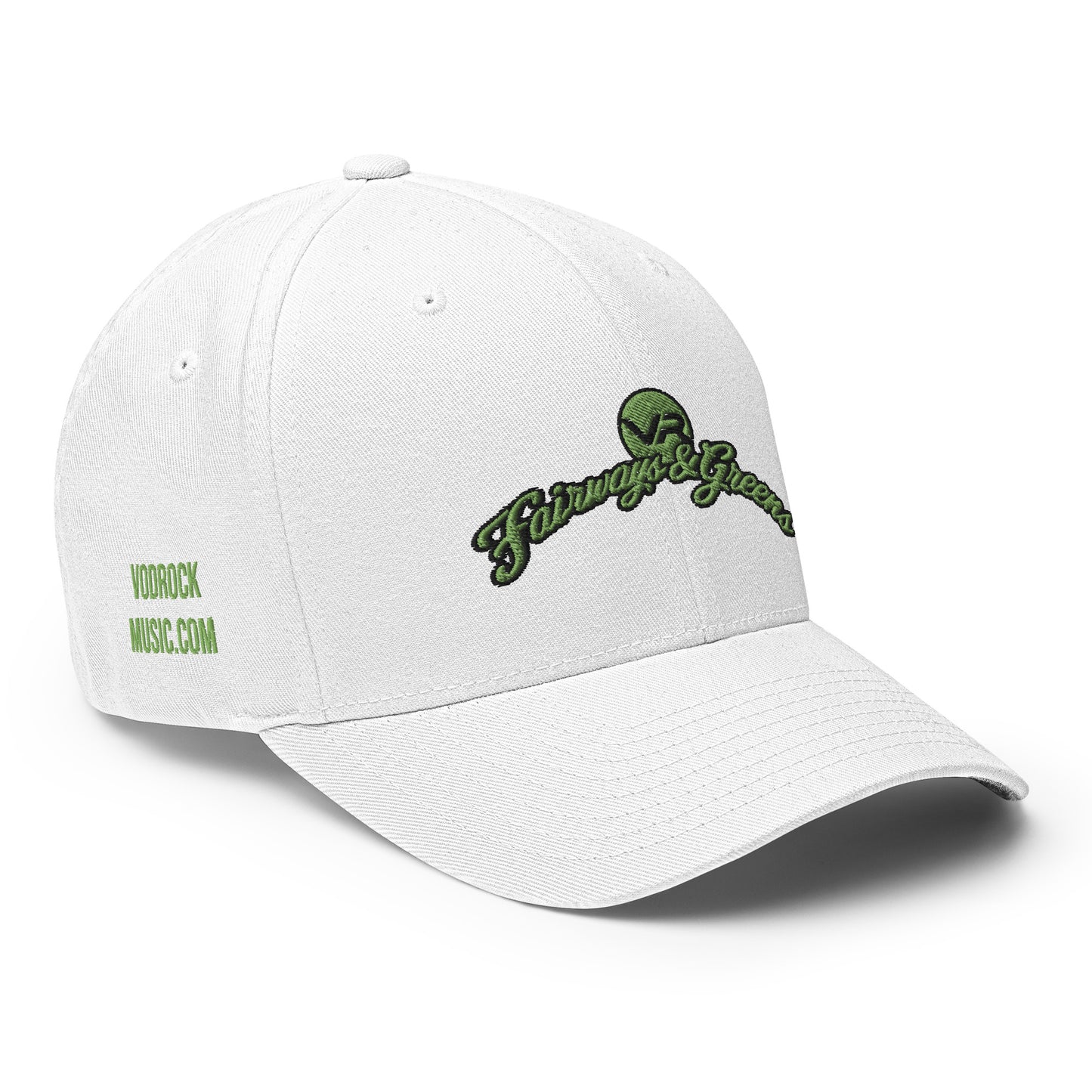Vodrock Structured Twill Cap Flexfit - Fairways & Greens