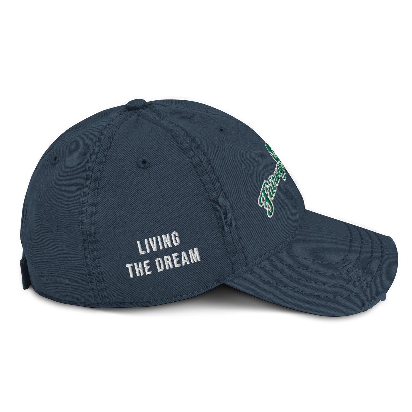 Vodrock Distressed Dad Hat - Fairways & Greens